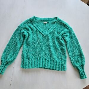 Pilcro Green Sweater